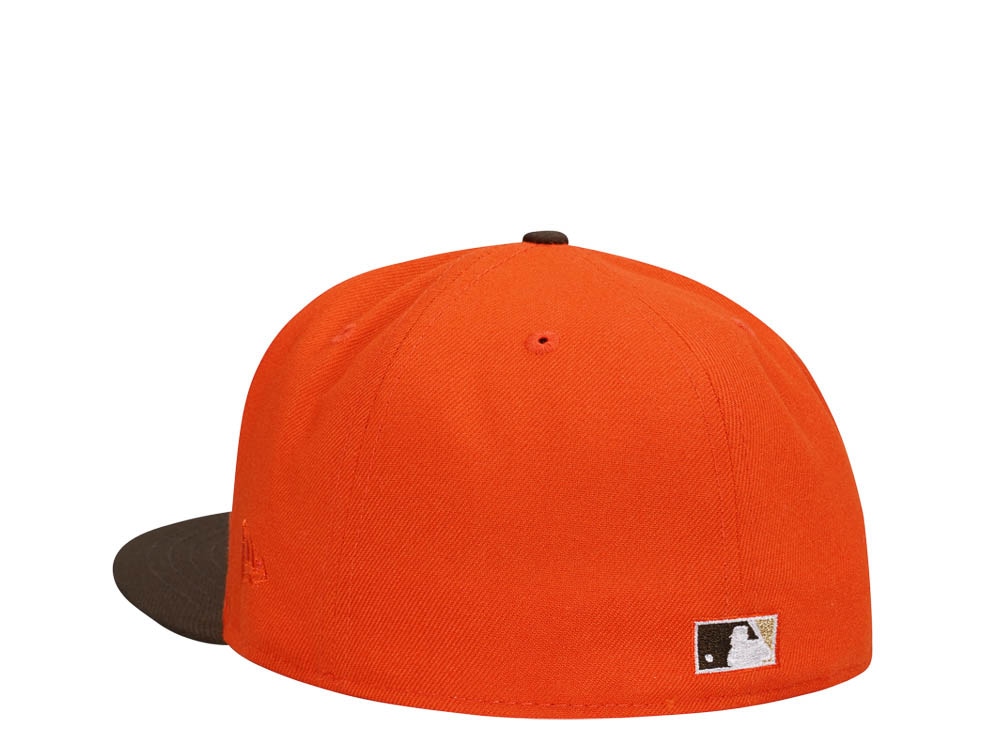 New Era Philadelphia Athletics World Series 1929 Orange Two Tone Edition 59Fifty Fitted Cap