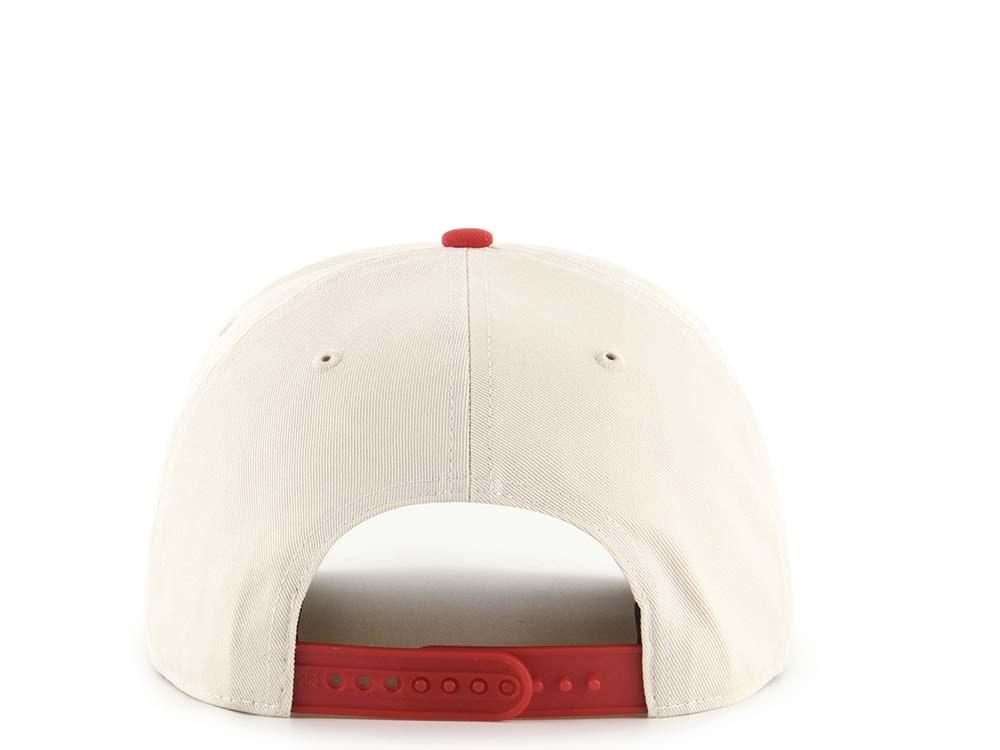 47Brand Georgia Bulldogss Natural Wave Hitch Snapback Cap