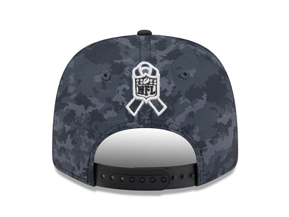 New Era Green Bay Packers NFL Salute to Service 2026 Digi Camo Black 9Seventy Stretch Snapback Cap