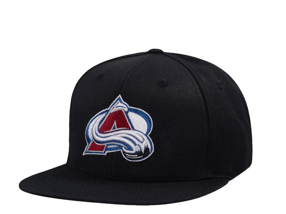 American Needle Colorado Avalanche Black Snapback Cap