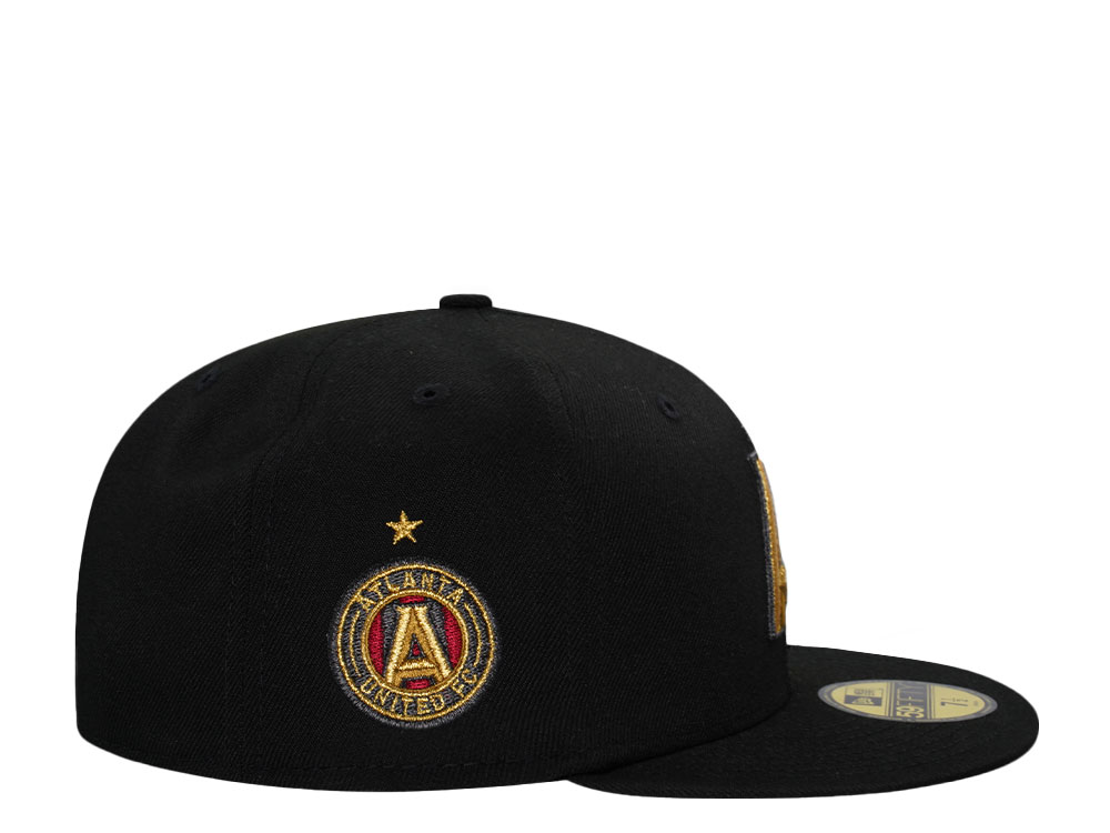 New Era Atlanta United FC Black Gold Edition 59Fifty Fitted Cap