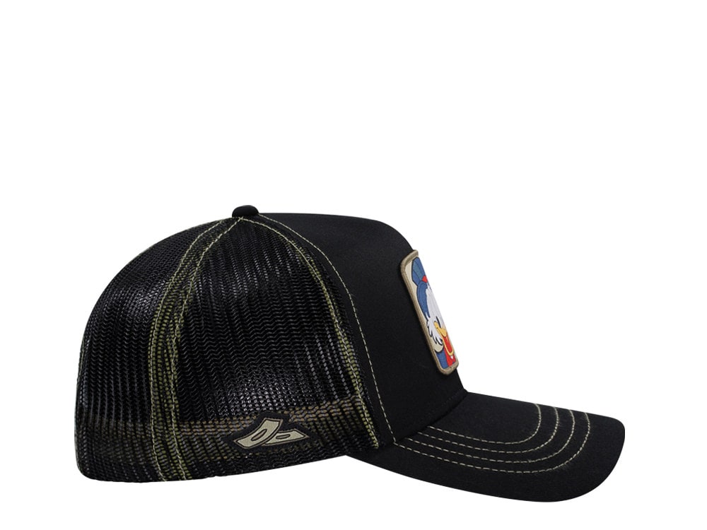 Capslab Disney Scrooge McDuck Black Trucker Snapback Cap