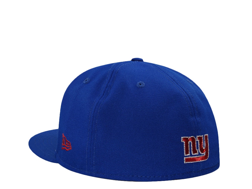 New Era New York Giants 25th Anniversary Blue Prime Edition 59Fifty Fitted Cap