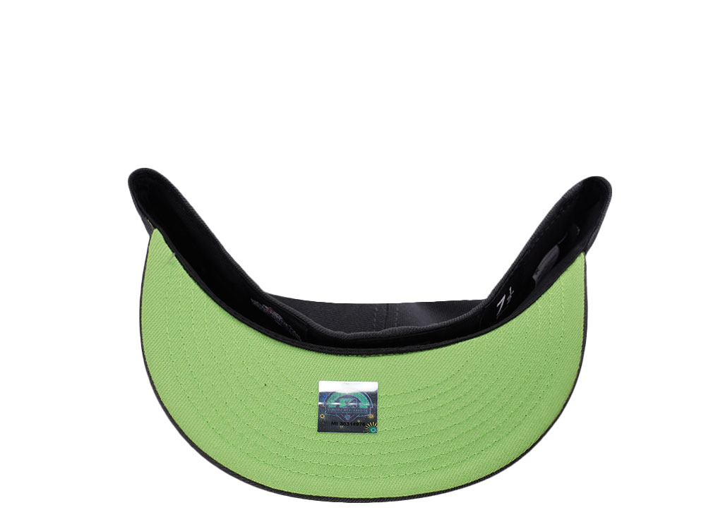 New Era Las Vegas 51s 35th Anniversary Nuked Glow Dark Graphite Prime Edition 59Fifty Fitted Cap