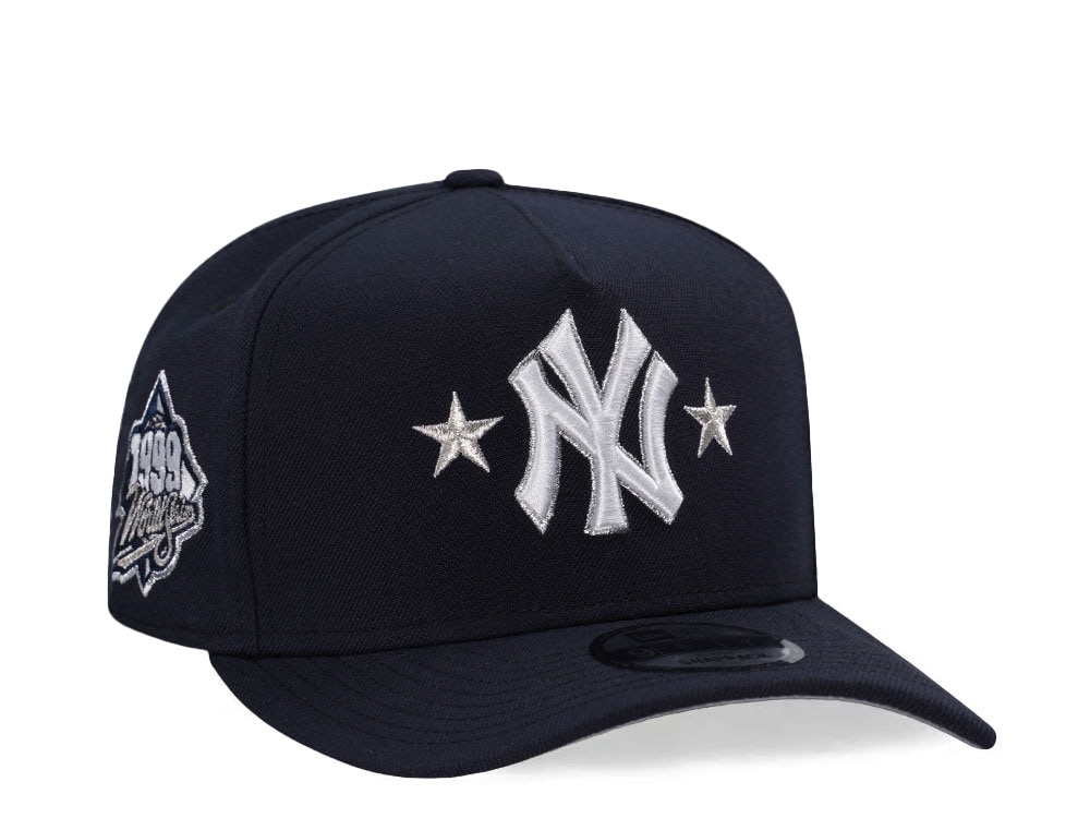 New Era New York Yankees World Series 1999 Navy Prime Edition 9Fifty A Frame Snapback Cap