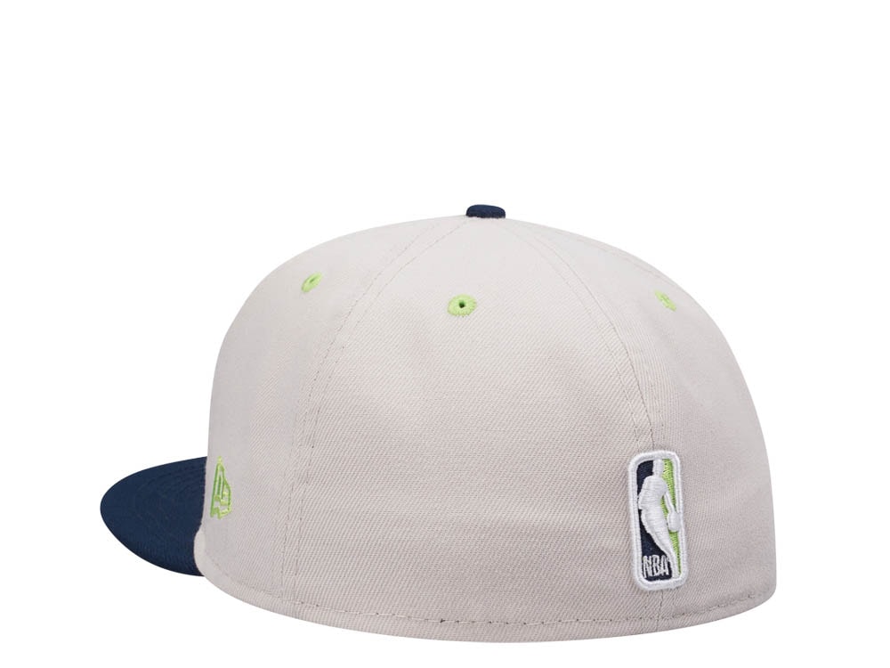 New Era Minnesota Timberwolves Stone Two Tone Edition 59Fifty Fitted Cap