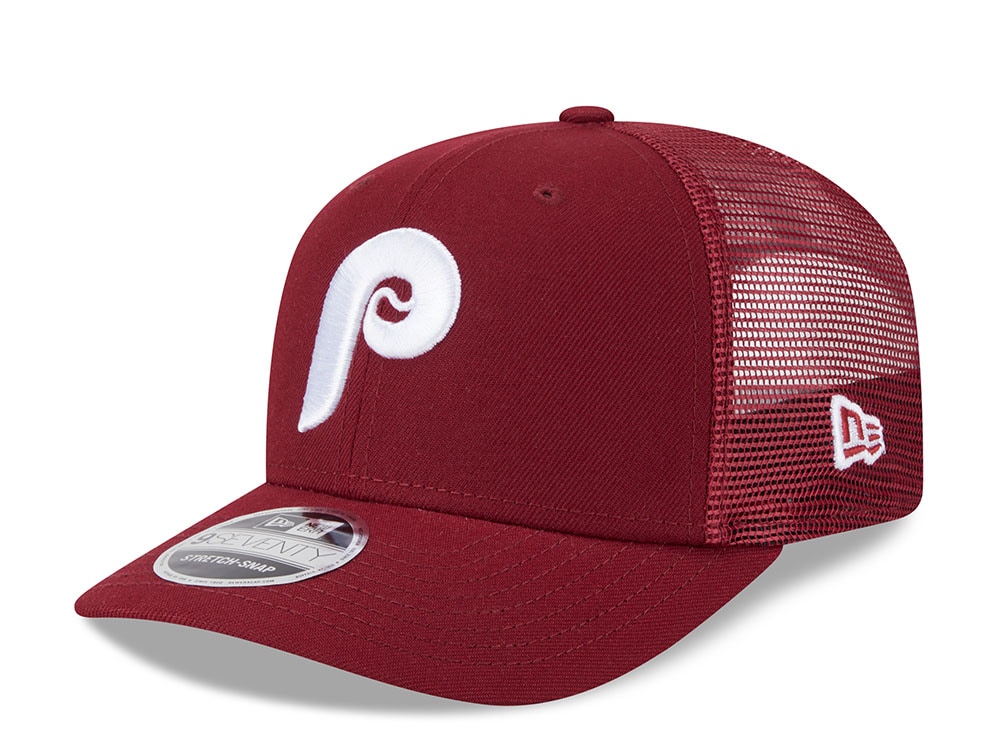 New Era Philadelphia Phillies Red Edition 9Seventy Trucker Snapback Cap