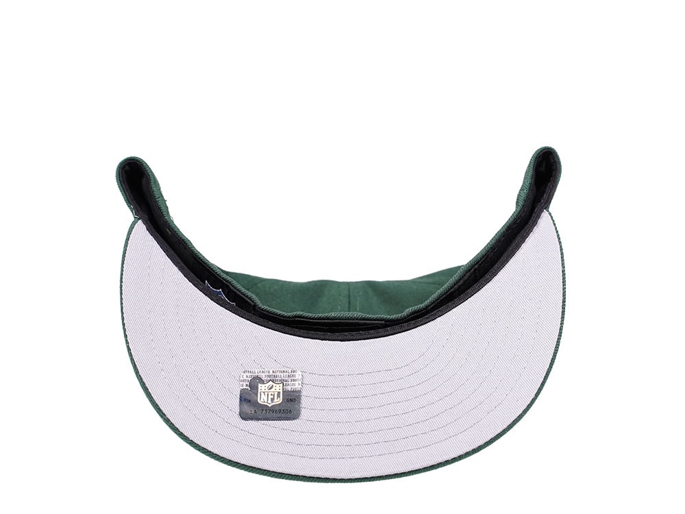 New Era Green Bay Packers Throwback Script 59Fifty Fitted Cap