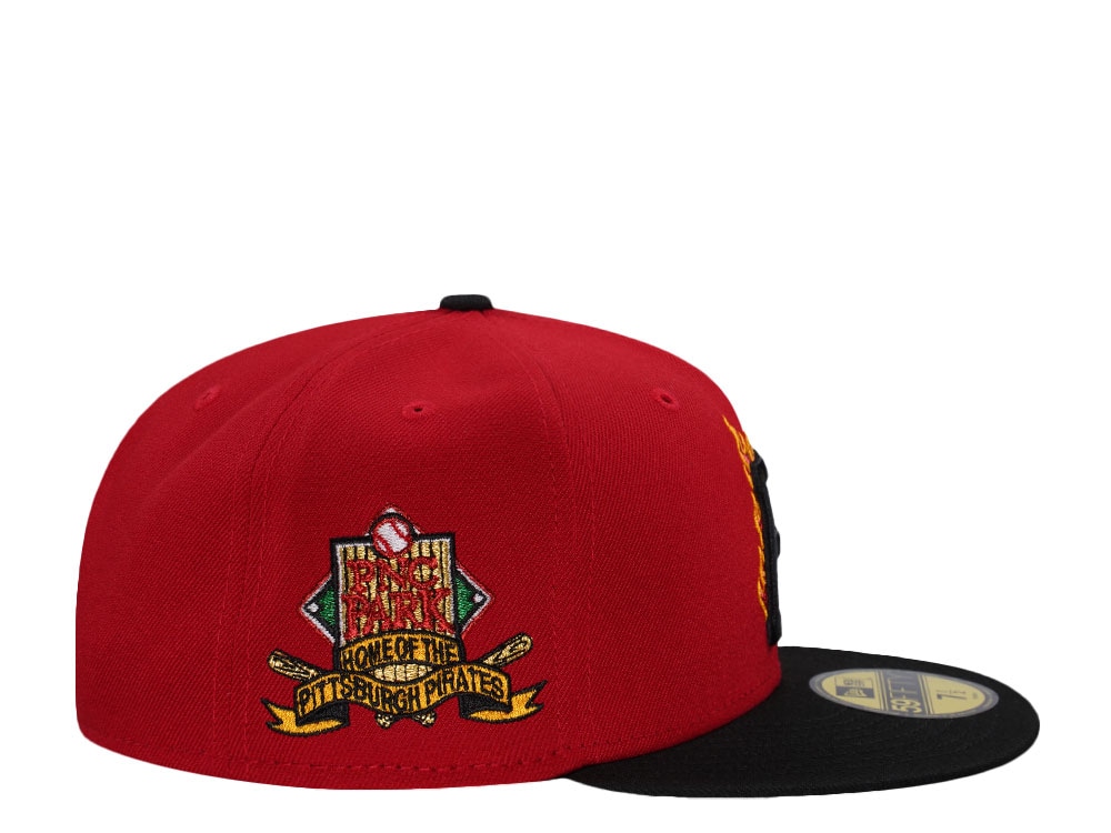 New Era Pittsburgh Pirates PNC Park Scarlet Red Two Tone Edition 59Fifty Fitted Cap
