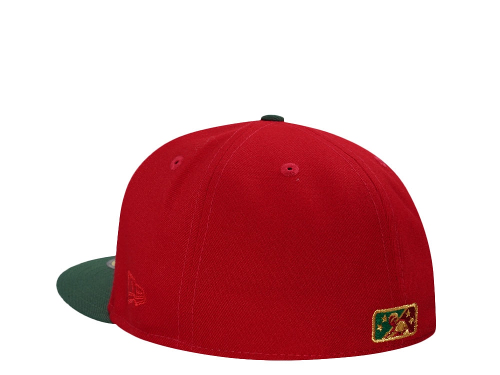 New Era Augusta Greenjackets Scarlet Edition 59Fifty Fitted Cap