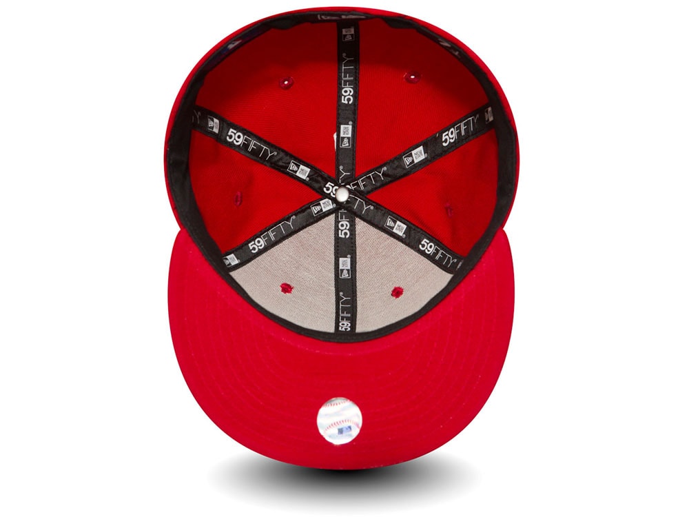 New Era Los Angeles Dodgers Red 59Fifty Fitted Cap - Image 8