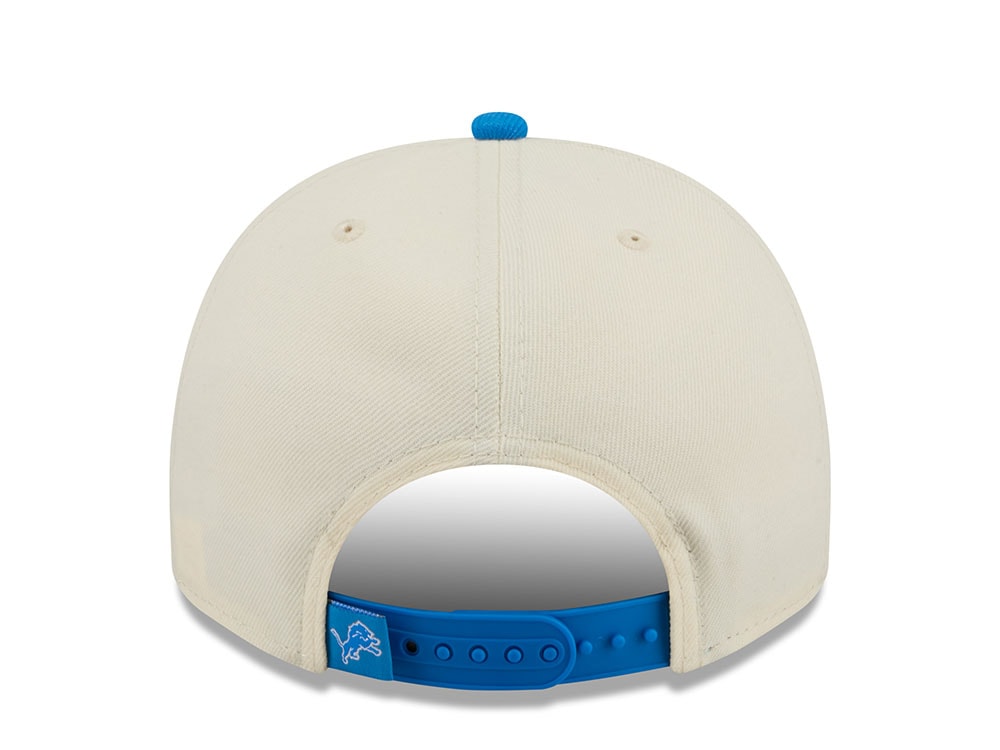 New Era Detroit Lions Classic Logo Two Tone Edition 9Fifty A Frame Snapback Cap