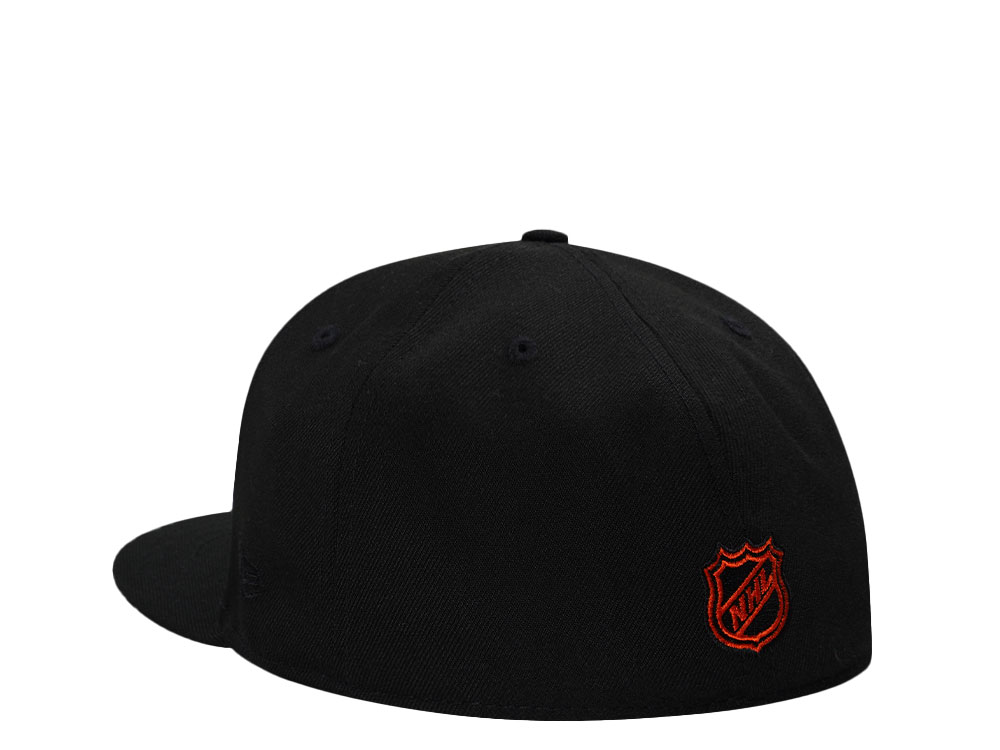 New Era Philadelphia Flyers 50th Anniversary Black Prime Edition 59Fifty Fitted Cap