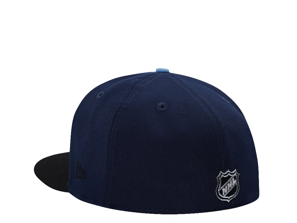 New Era Minnesota Wild Winter Classic 2022 Ocean Blue Two Tone Edition 59Fifty Fitted Cap