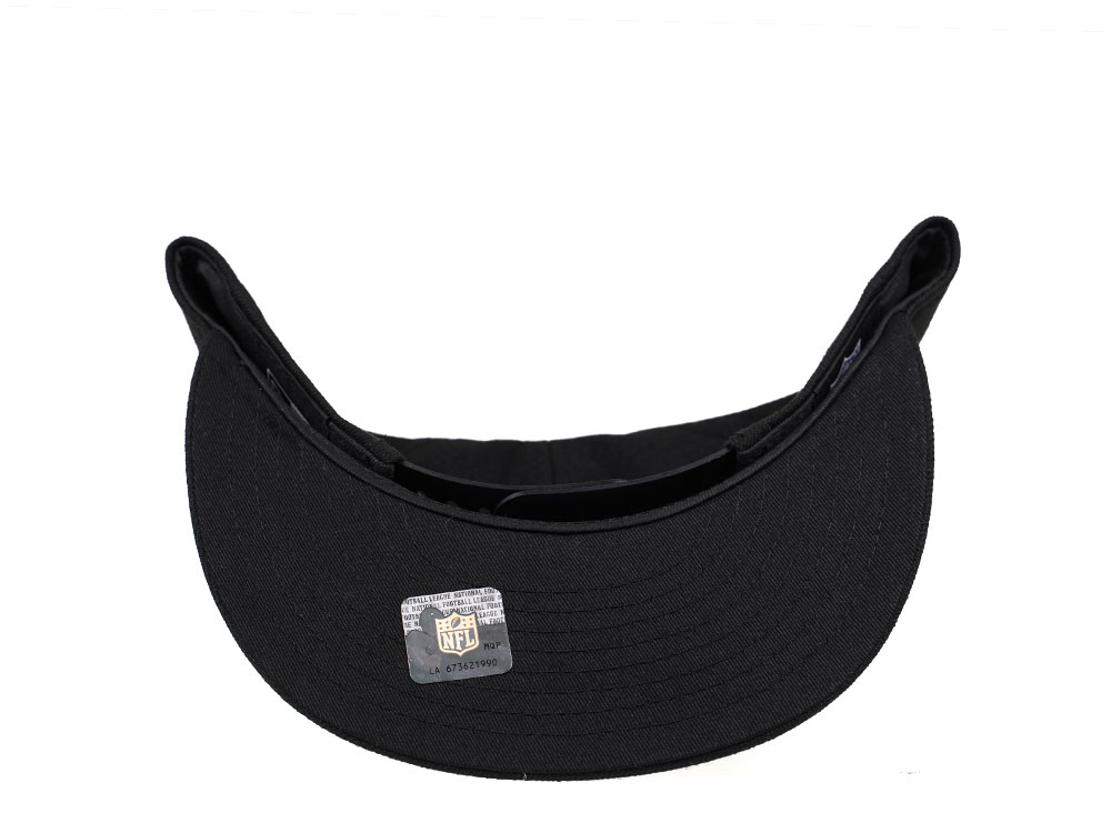 New Era NFL Shield Black Edition 9Fifty Snapback Cap