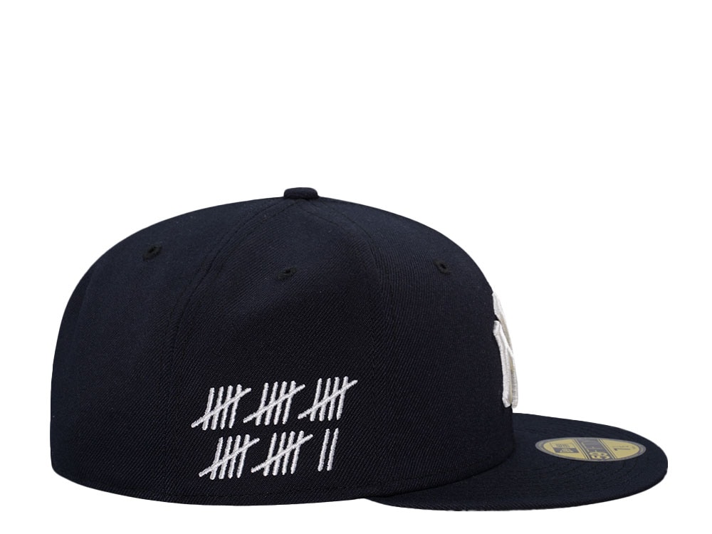 New Era New York Yankees Navy Throwback Champions Edition 59Fifty Fitted Cap