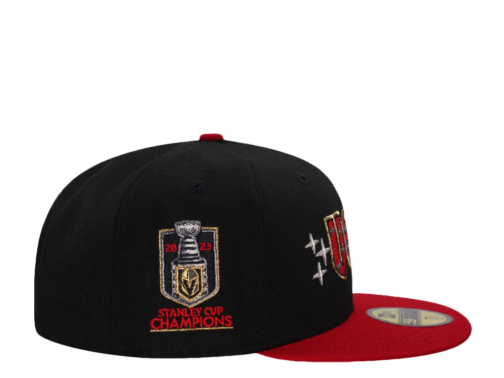 New Era Vegas Golden Knights Stanley Cup Champions 2023 Colorflip Edition 59Fifty Fitted Cap