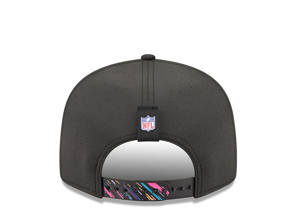 New Era Houston Texans Crucial Catch 2026 Black Edition 9Fifty Split Panel Snapback Cap