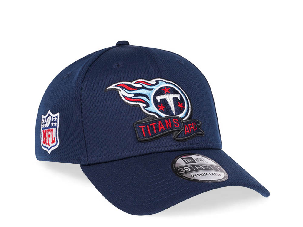 New Era Tennessee Titans Coach NFL Sideline 2022 39Thirty Stretch Cap