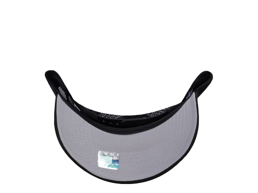 New Era Seattle Seahawks Black Foam Trucker 9Forty A Frame Snapback Cap