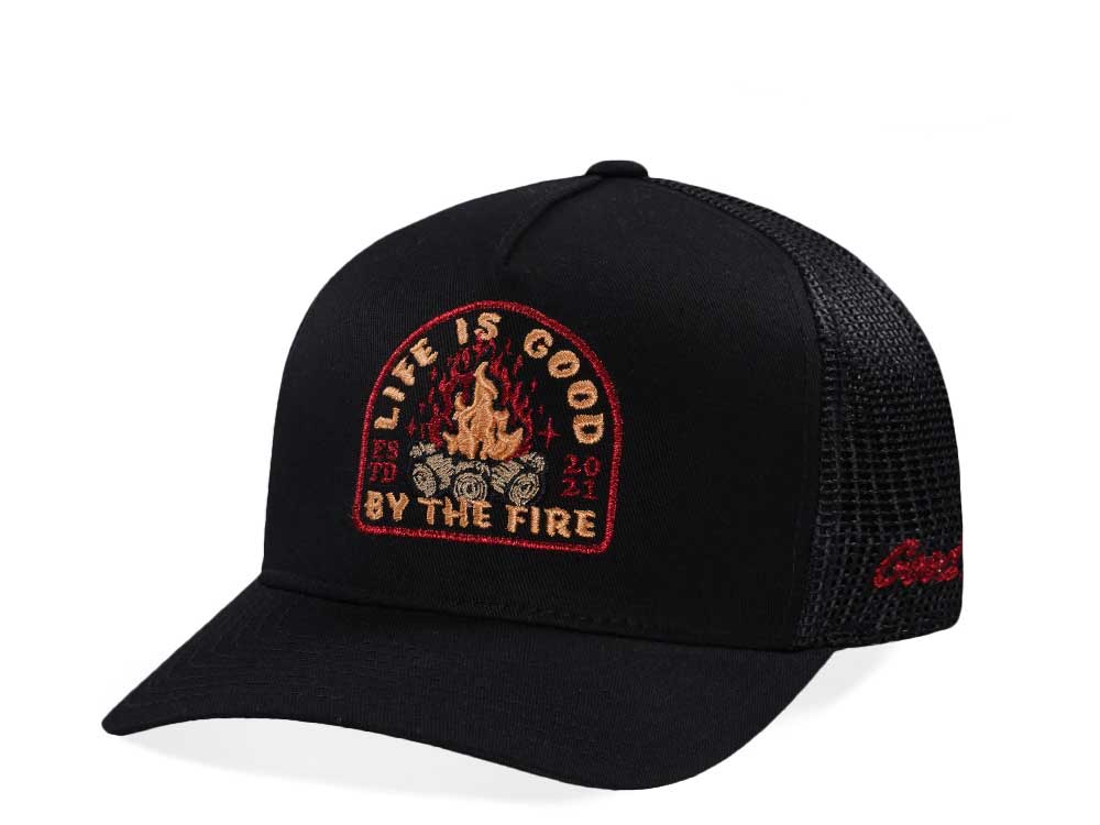 Good Hats Life Is Good Outdoor Trucker Edition Snapback Cap