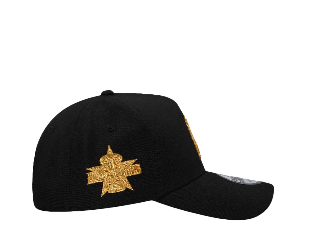 New Era Anaheim Angels All Star Game 2010 24K Black Prime Edition 9Forty A Frame Snapback Cap
