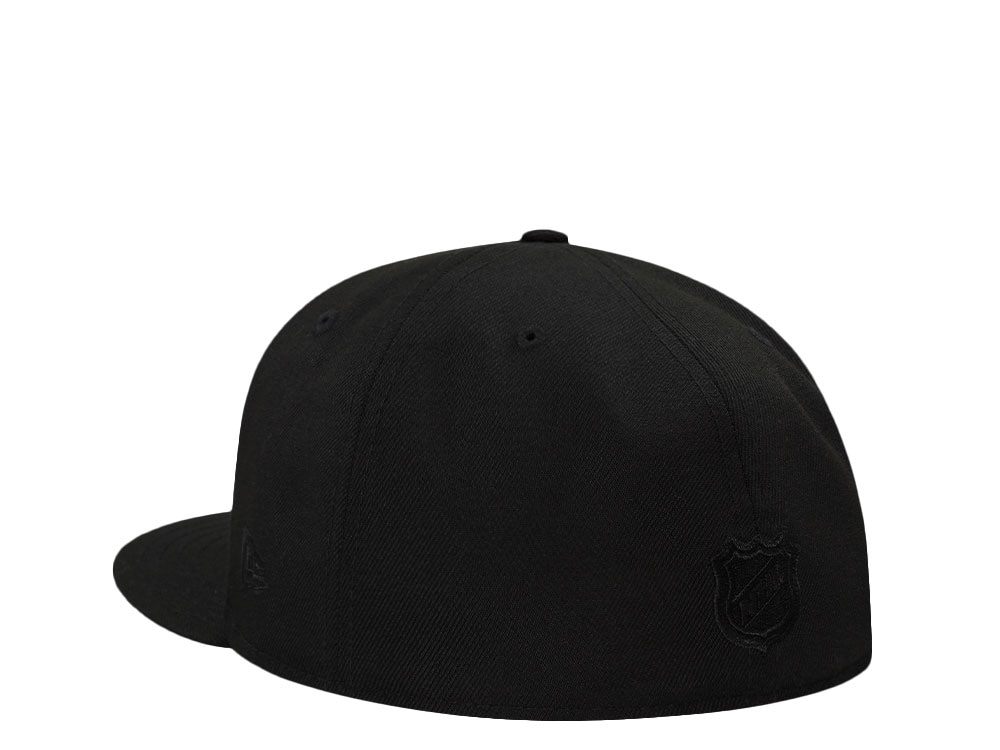 New Era Anaheim Ducks 30th Anniversary Blackout Orange Laser Prime Edition 59Fifty Fitted Cap