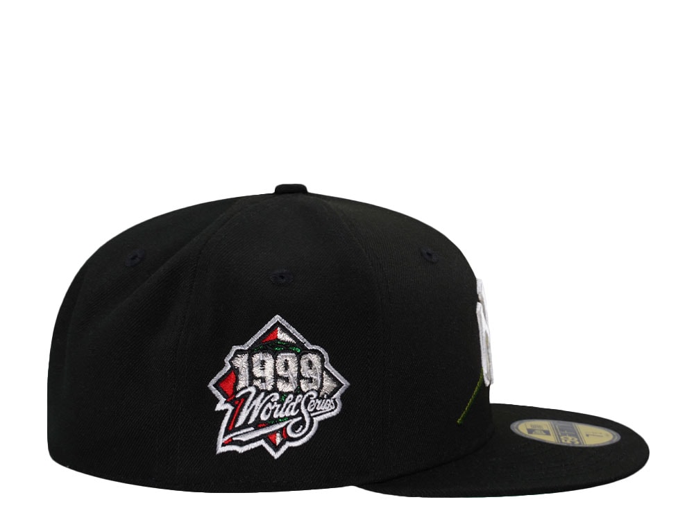 New Era New York Yankees World Series 1999 Black Rose Edition 59Fifty Fitted Cap