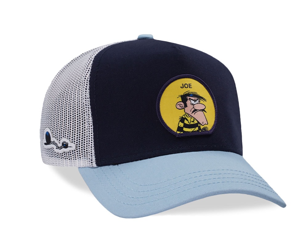 Capslab Lucky Luke Joe Navy Trucker Snapback Cap
