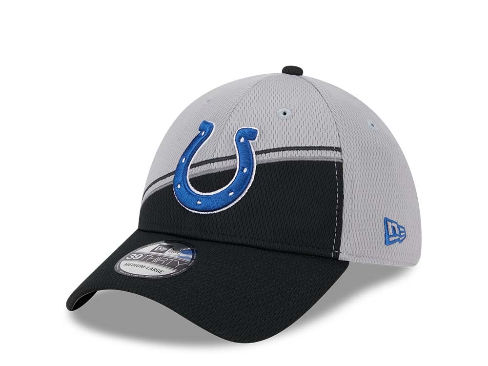 New Era Indianapolis Colts NFL Sideline 2023 39Thirty Stretch Cap