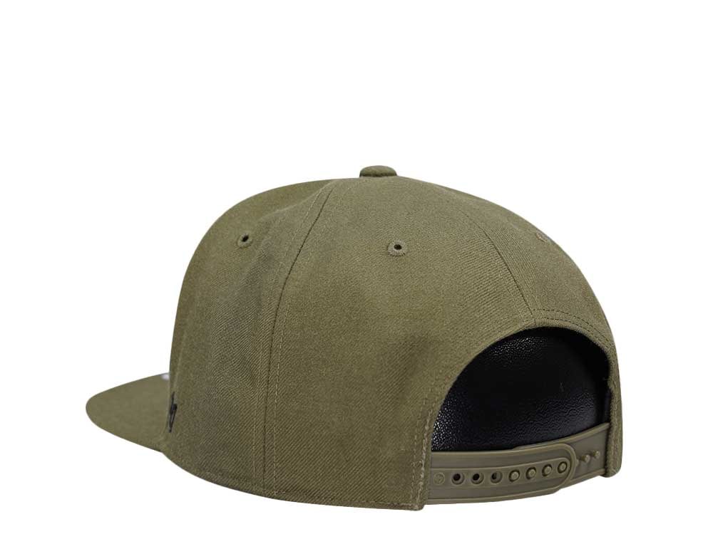 47Brand Pittsburgh Pirates Sandalwood Ballpark Camo Captain Snapback Cap