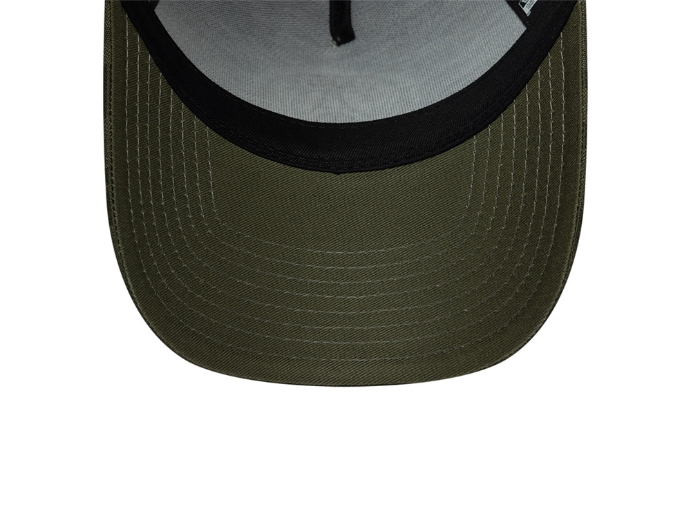 New Era Paris Saint Germain Green Tonal Camouflage Prime Edition 9Forty A Frame Trucker Snapback Cap