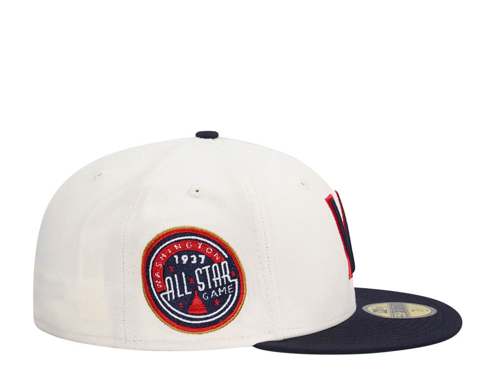 New Era Washington Senators All Star Game 1937 Chrome Two Tone Throwback Edition 59Fifty Fitted Cap
