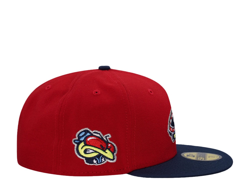 New Era Columbus Blue Jackets Throwback Prime Two Tone Edition 59Fifty Fitted Cap