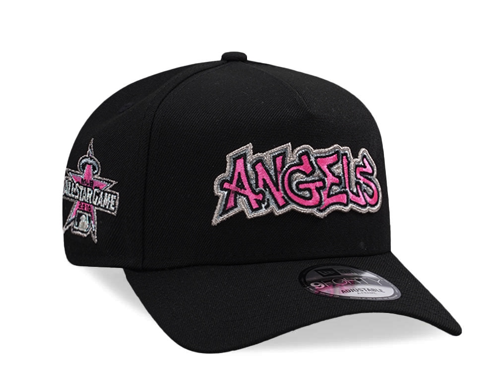 New Era Anaheim Angels All Star Game 2010 Black Prime Edition 9Forty A Frame Snapback Cap