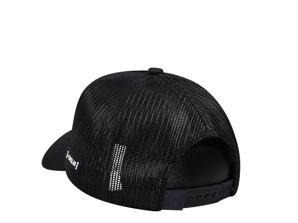 Capslab Rick and Morty Black Grey Trucker Snapback Cap