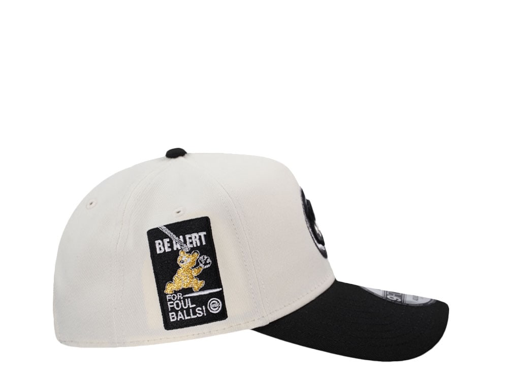 New Era Chicago Cubs For Foul Balls White Two Tone Classic Edition 9Forty A Frame Snapback Cap