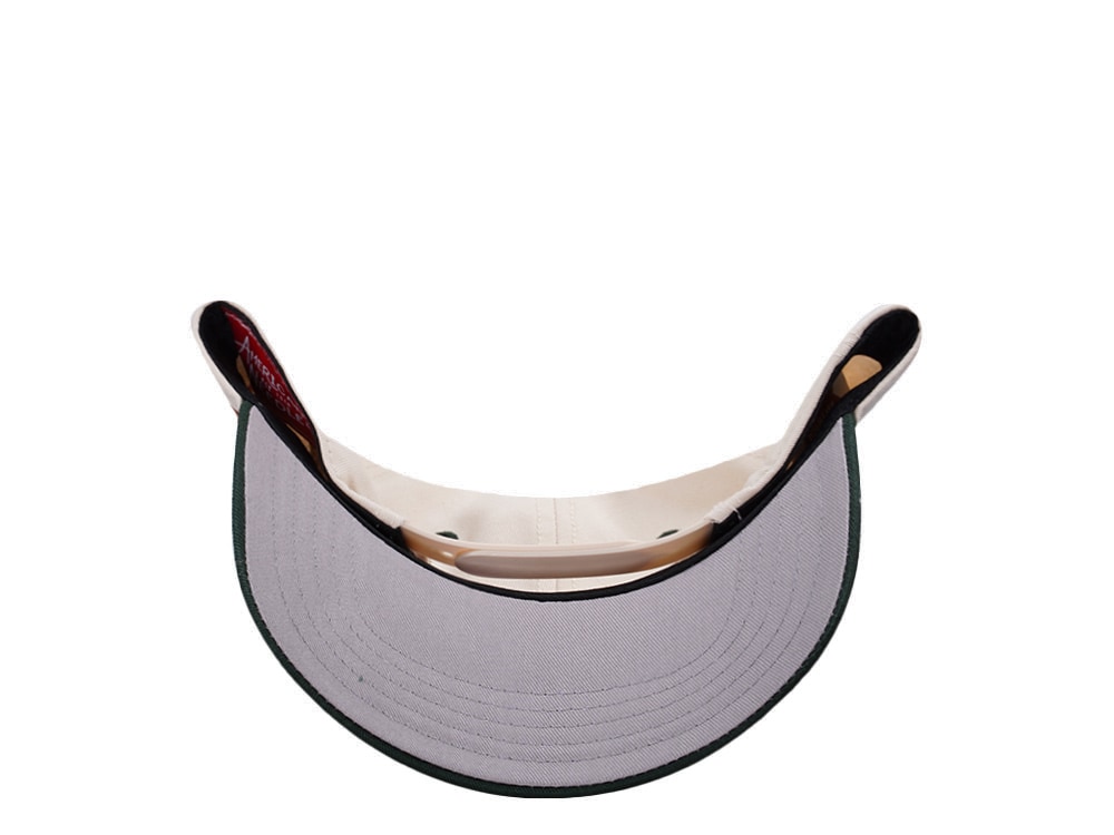 American Needle Miller High Life Ivory Roscoe Edition Snapback Cap