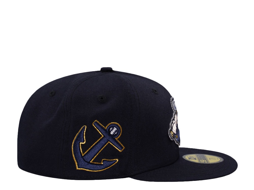 New Era Lake County Captains Throwback Wool Edition 59Fifty Fitted Cap