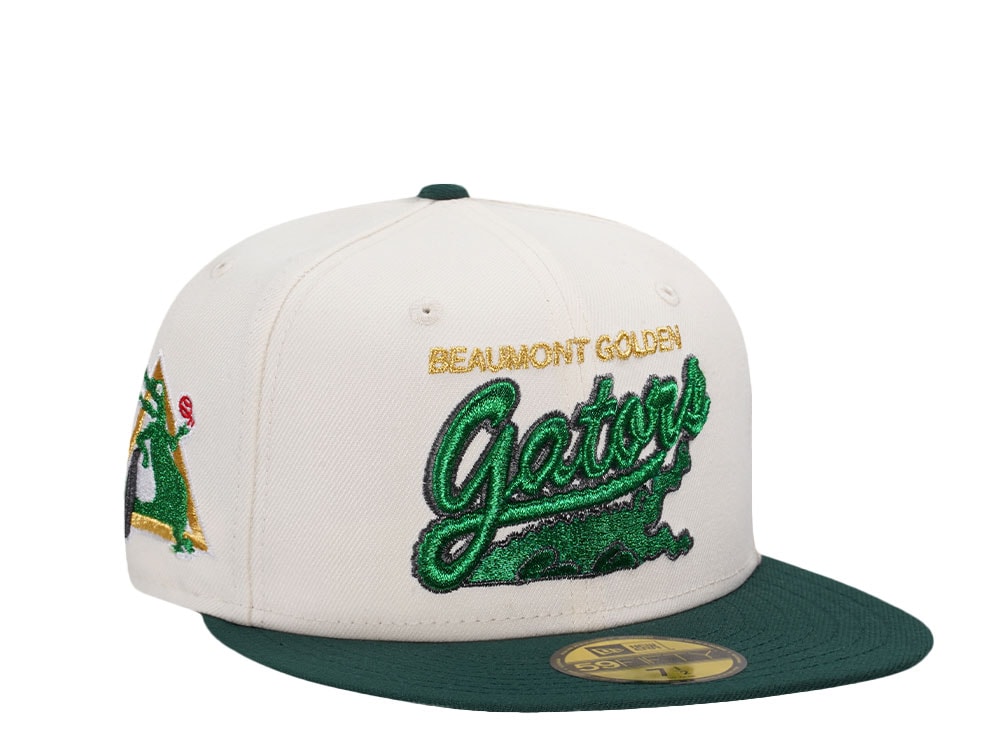 New Era Beaumont Golden Gators Chrome Prime Two Tone Edition 59Fifty Fitted Cap