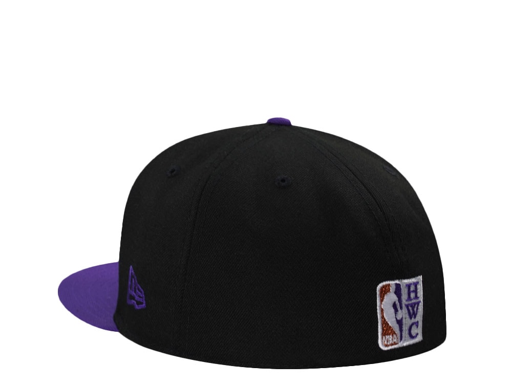 New Era Utah Jazz Western Conference Black Two Tone Edition 59Fifty Fitted Cap