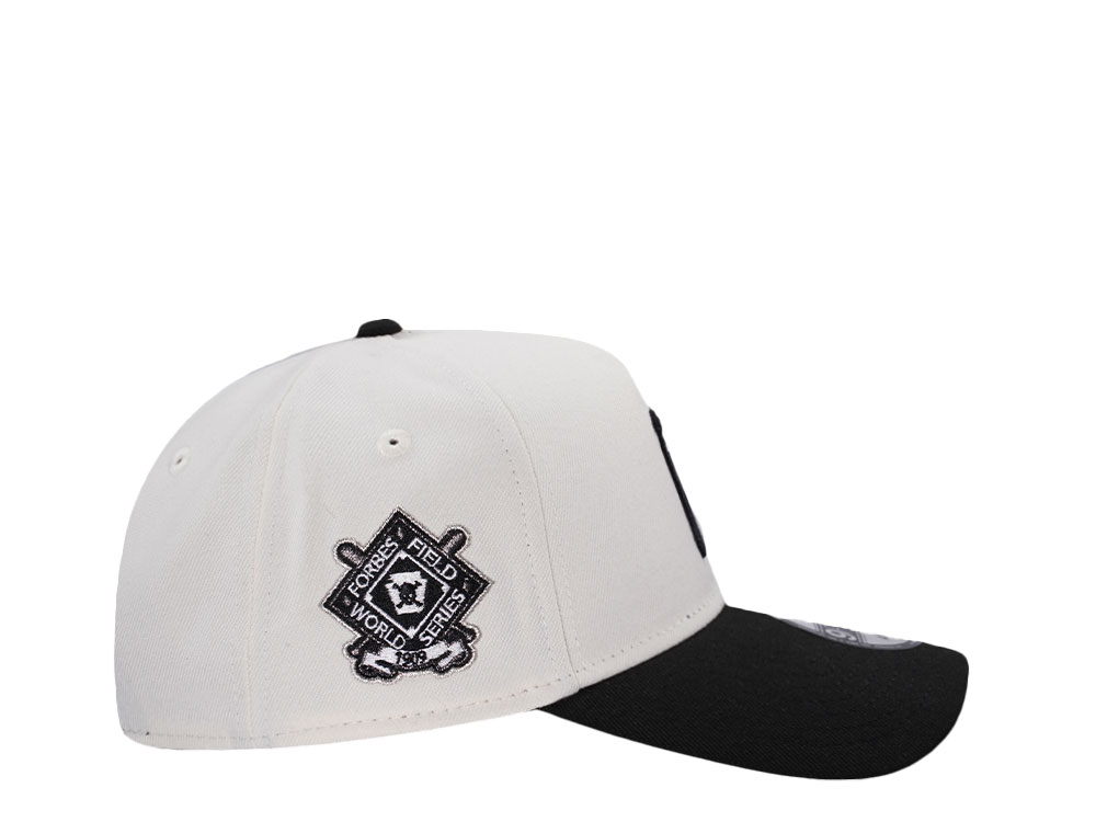 New Era Pittsburgh Pirates World Series 1909 Chrome Two Tone Edition 9Forty A Frame Snapback Cap