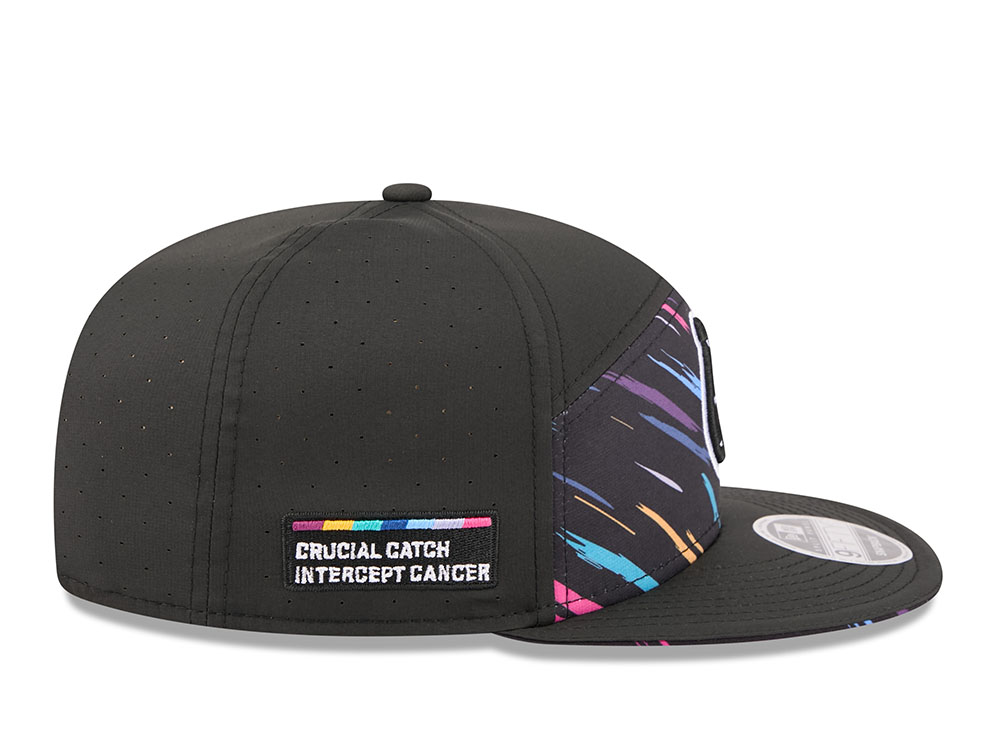 New Era Indianapolis Colts Crucial Catch 2026 Black Edition 9Fifty Split Panel Snapback Cap