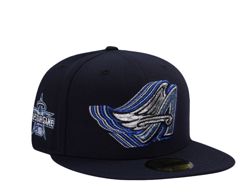 New Era Anaheim Angels All Star Game 2010 Navy Metallic Edition 59Fifty Fitted Cap