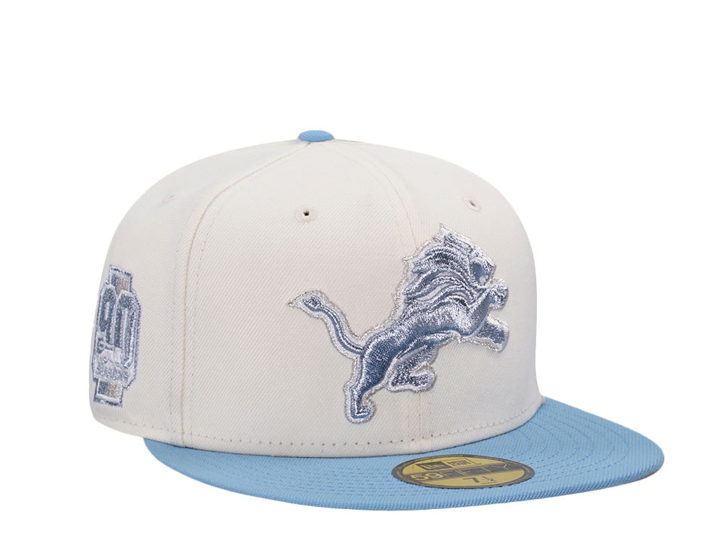 New Era Detroit Lions 90 Seasons Chrome Two Tone Edition 59Fifty