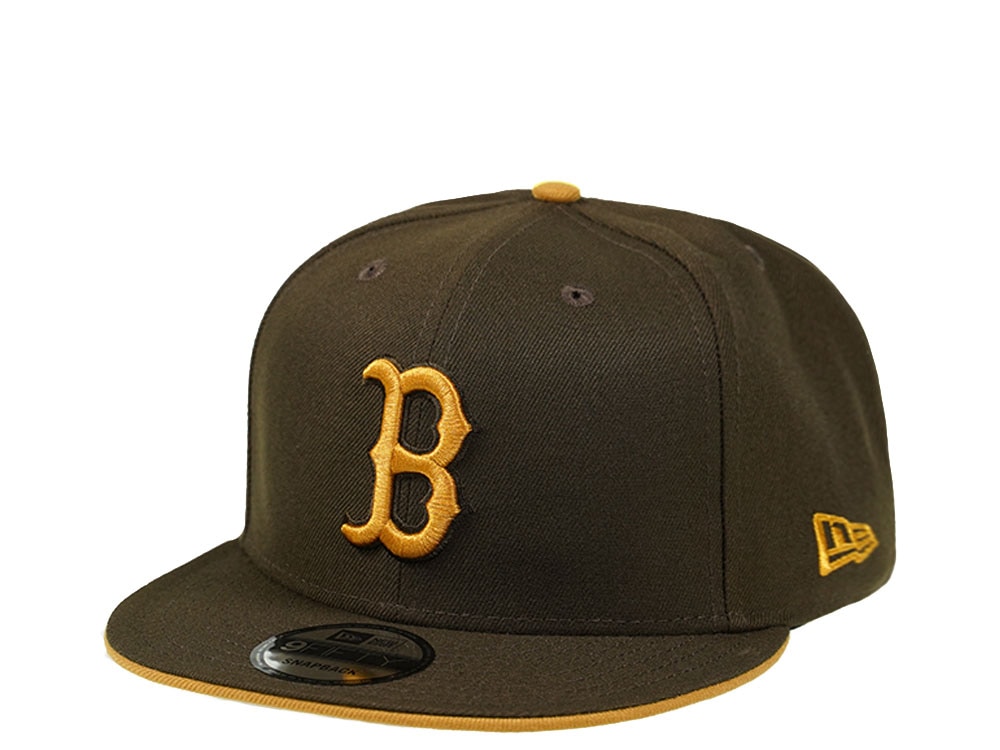 New Era Boston Red Sox Walnut Edition 9Fifty Snapback Cap
