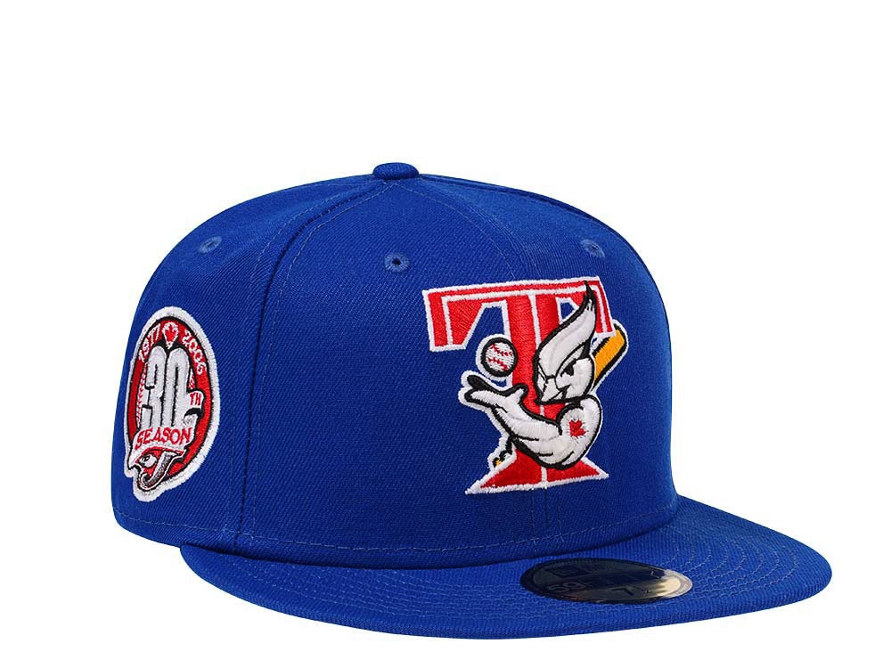 New Era Toronto Blue Jays 30th Anniversary Royal Blue Glows Edition 59Fifty Fitted Cap