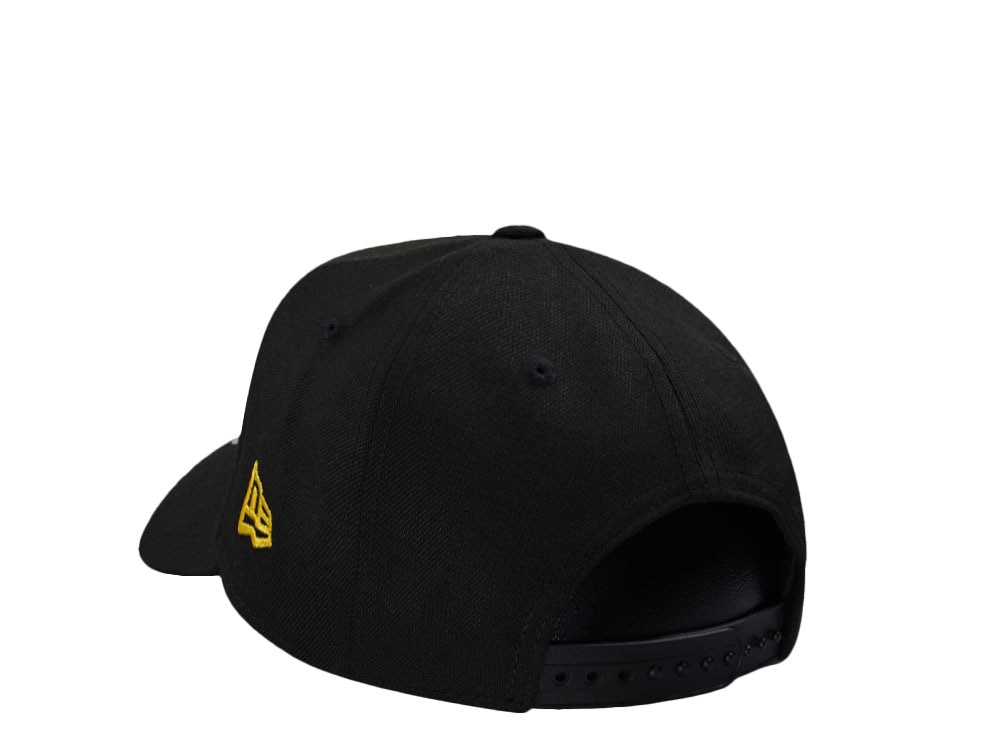 New Era Detroit Tigers 2000 Black Yellow Prime Edition 9Forty A Frame Snapback Cap