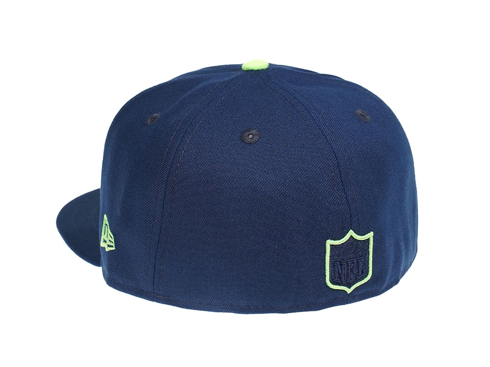 New Era Seattle Seahawks All Navy Edition 59Fifty Fitted Cap