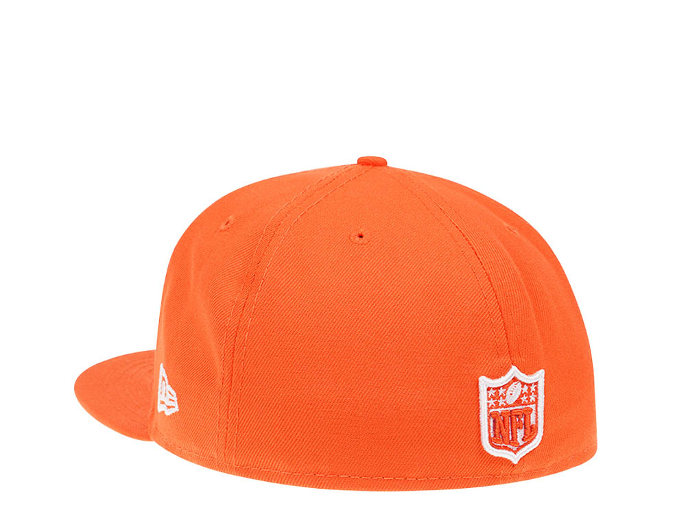 New Era Denver Broncos Citruspop Patch Super Bowl XXXIII 59fifty Fitted Cap